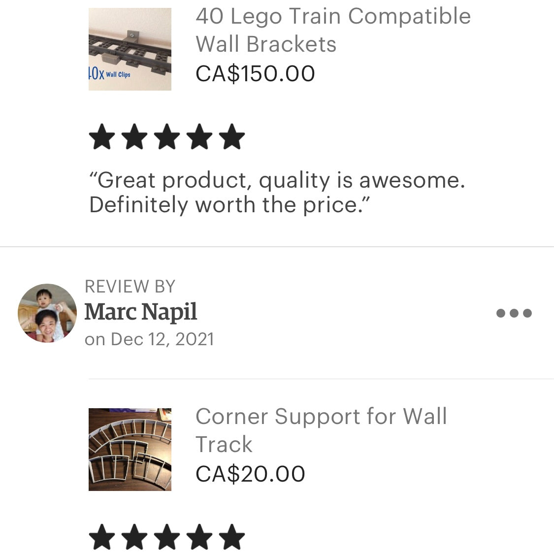 Additions to the Shop