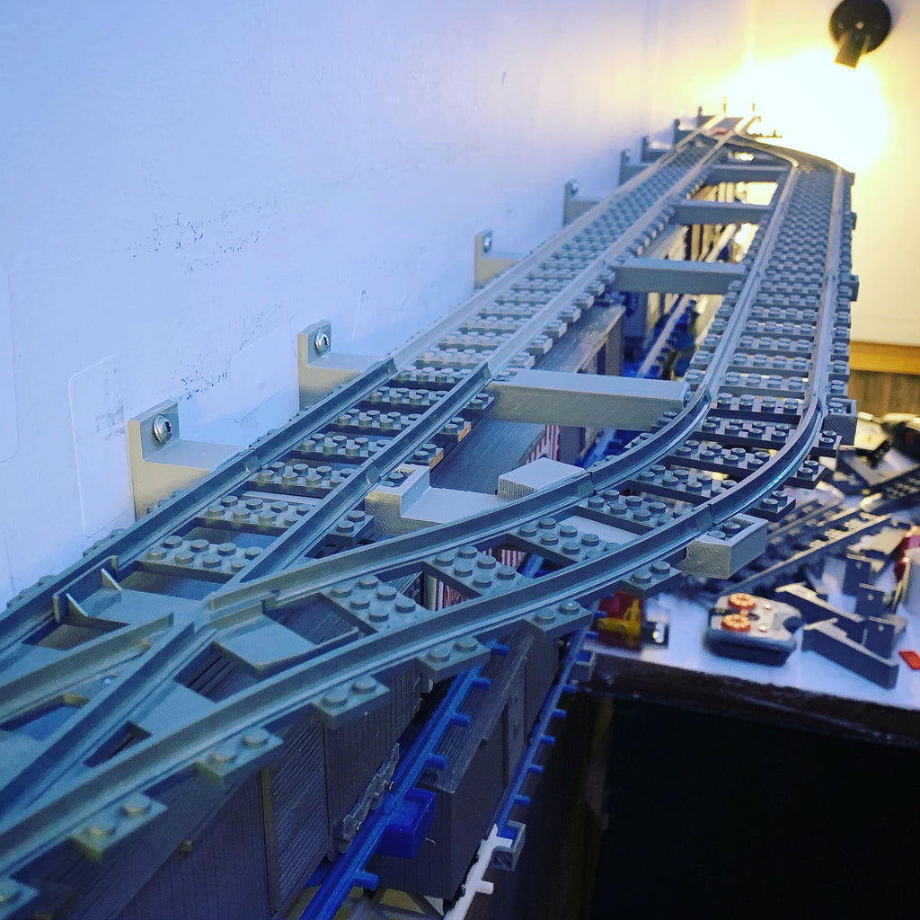 Shelf Bracket Set for Lego Track