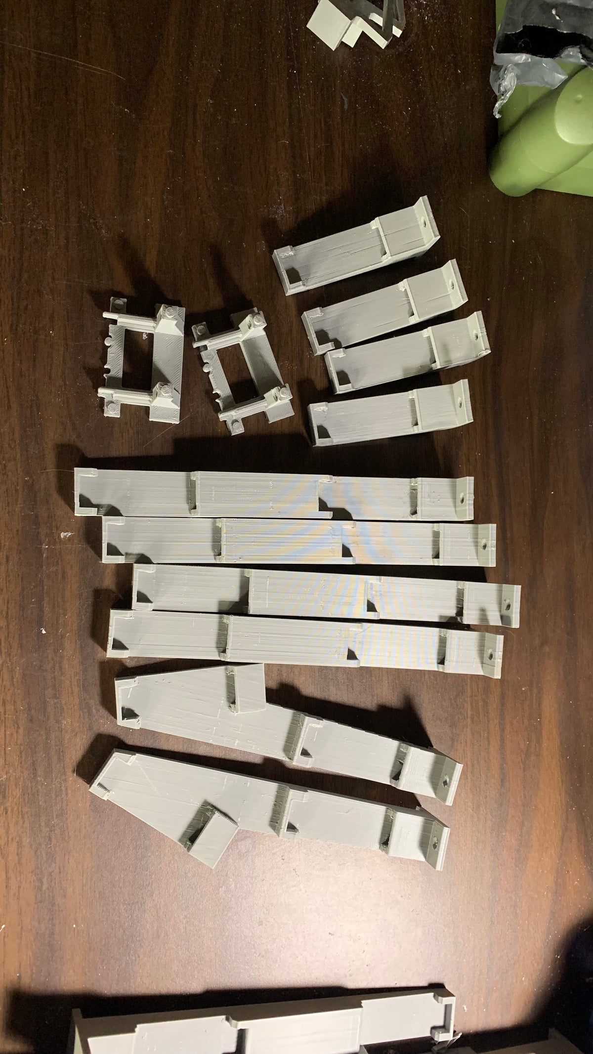 Shelf Bracket Set for Lego Track