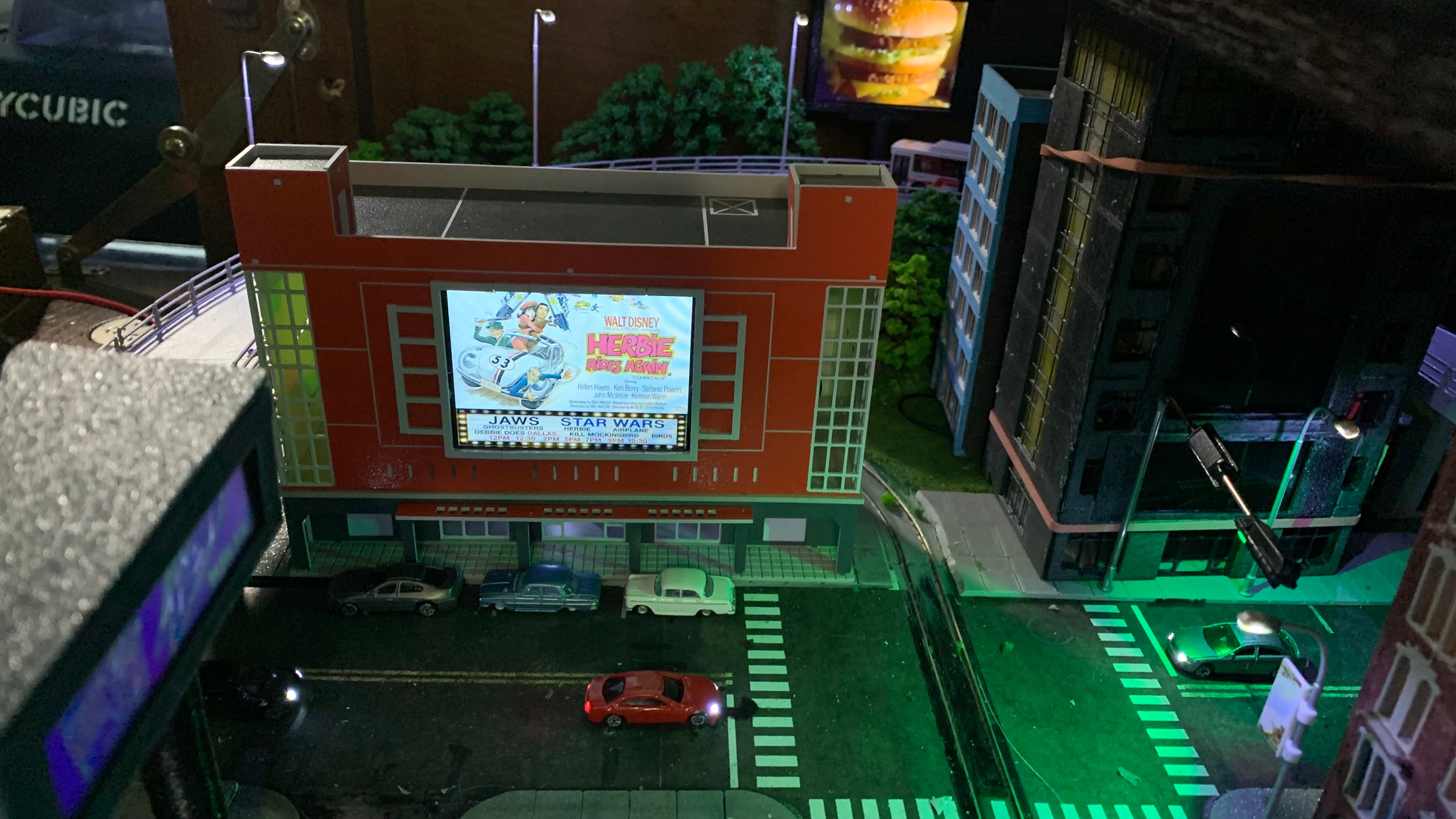 Moonlit Sign - Miniature Billboard System