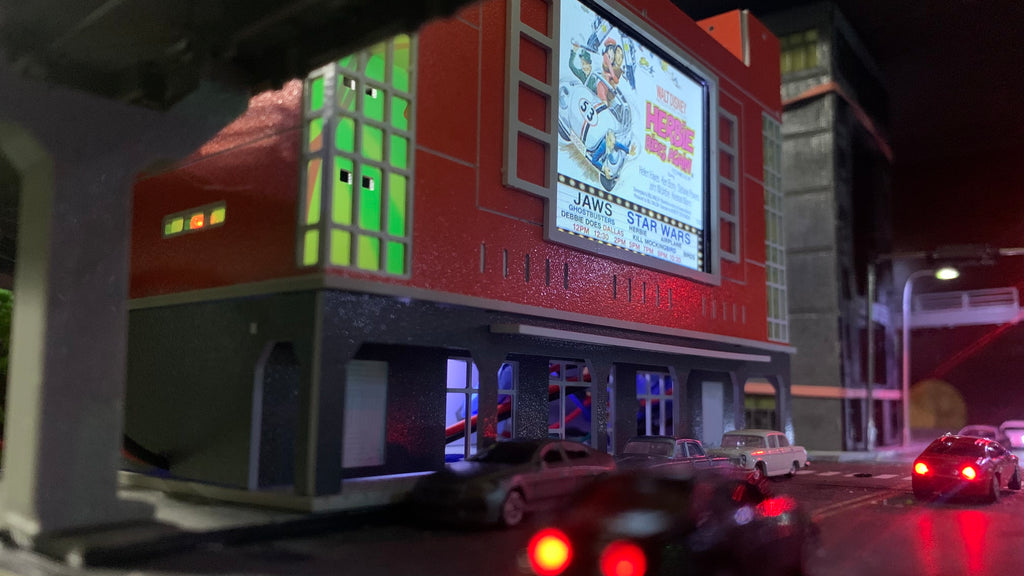 Moonlit Sign - Miniature Billboard System