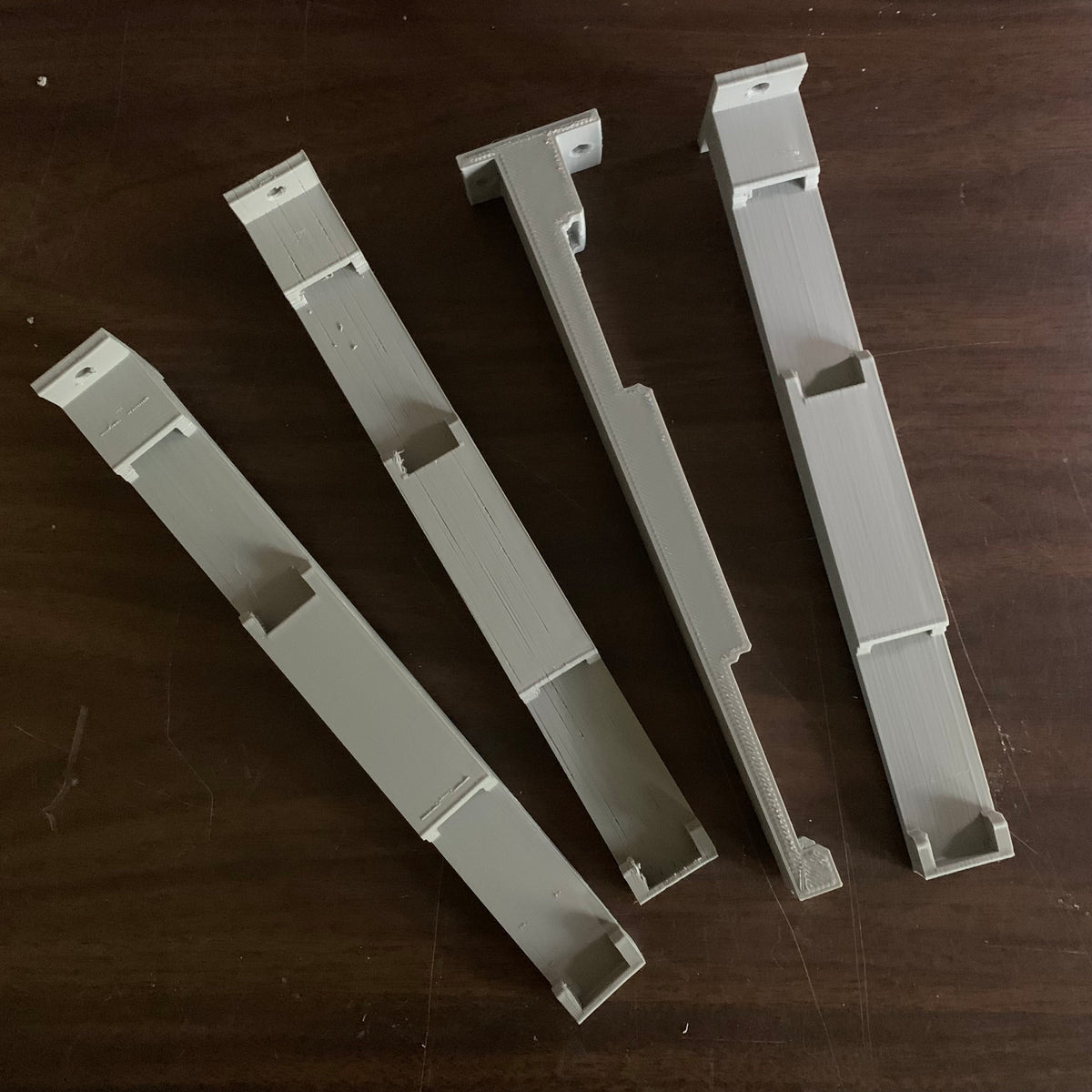 Double Track Wall Bracket Packs for Lego Track